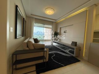 Apartamento mobiliado Meia Praia 3 quartos sendo 2 suítes ampla área de lazer de R$ 1.780.000,00 por R$ 1.480.000,00