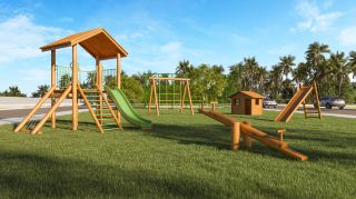 PARQUE DOS COQUEIROS RESIDENCE / PÉ NA AREIA