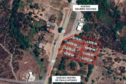 LOTES COMERCIAIS A MARGEM DA BR 110