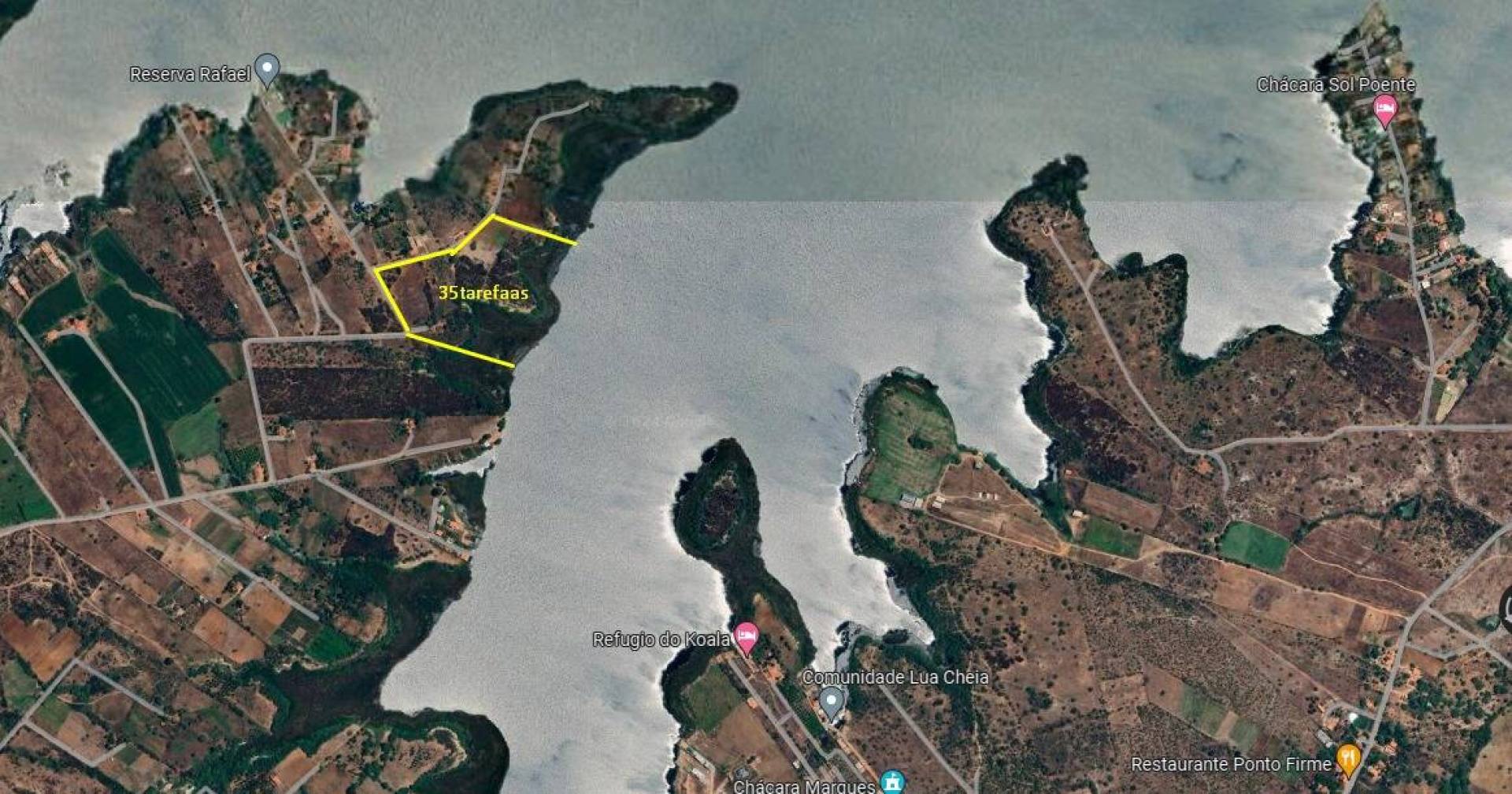 TERRENO BEIRA DE RIO NA CAIÇARA