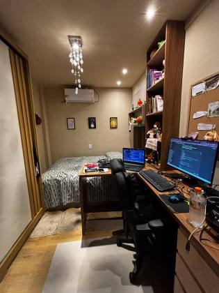 APARTAMENTO NO CENTRO - CONDOMÍNIO LÍRIO (PORTEIRA FECHADA)