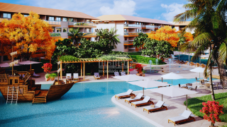 La Fleur Polinésia Villa & Resort Frente Mar - Tipo - PRONTO PARA RENTABILIAR