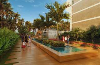 Antunes Beach Resort - Bangalôs 5 suites - Pé na Areia