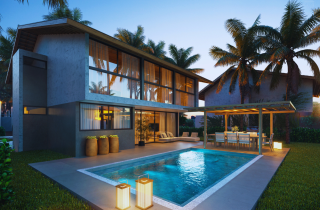 Antunes Beach Resort - Bangalôs 5 suites - Pé na Areia