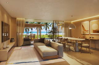 Antunes Beach Resort - Bangalôs 5 suites - Pé na Areia