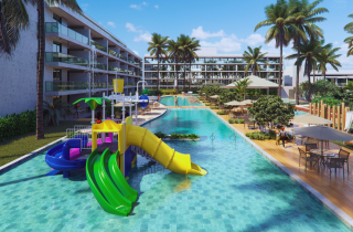 Antunes Beach Resort - Bangalôs 5 suites - Pé na Areia