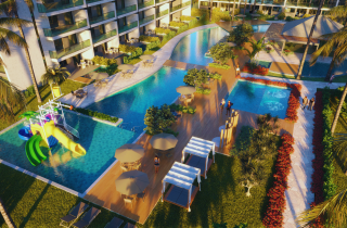 Antunes Beach Resort - Bangalôs 5 suites - Pé na Areia