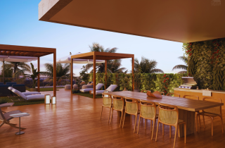 Antunes Beach Resort - Bangalôs 4 suites - Pé na Areia