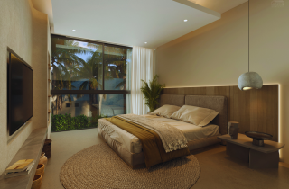 Antunes Beach Resort - Bangalôs 4 suites - Pé na Areia