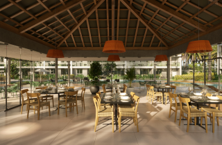 Antunes Beach Resort - Bangalôs 4 suites - Pé na Areia