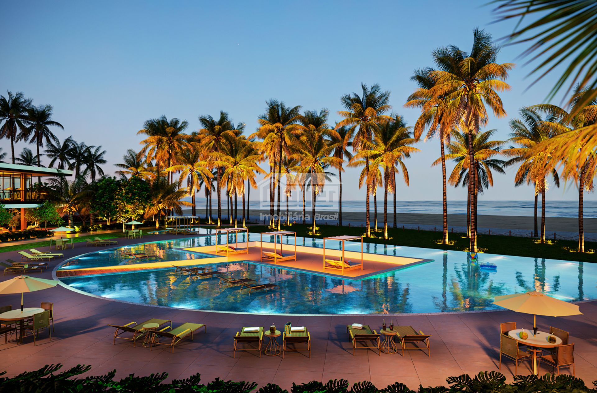 ORLA Praia dos Carneiros - Apto térreo 2 quartos