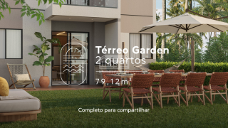 Costa dos Coqueiros | 2 Quartos Térreo | Financie at[e 90% pela Caixa