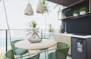 Naturê Eco Residência - Apto Térreo Garden  com Piscina Privativa