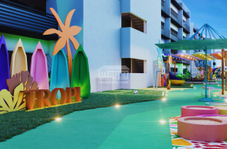 Tropi Eco Residência - Apto Térreo frente Garden