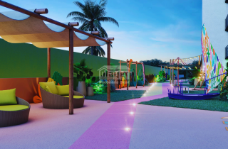 Tropi Eco Residência - Apto Térreo frente Garden