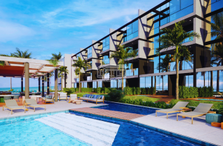 Tropi Eco Residência - Apto Térreo frente Garden