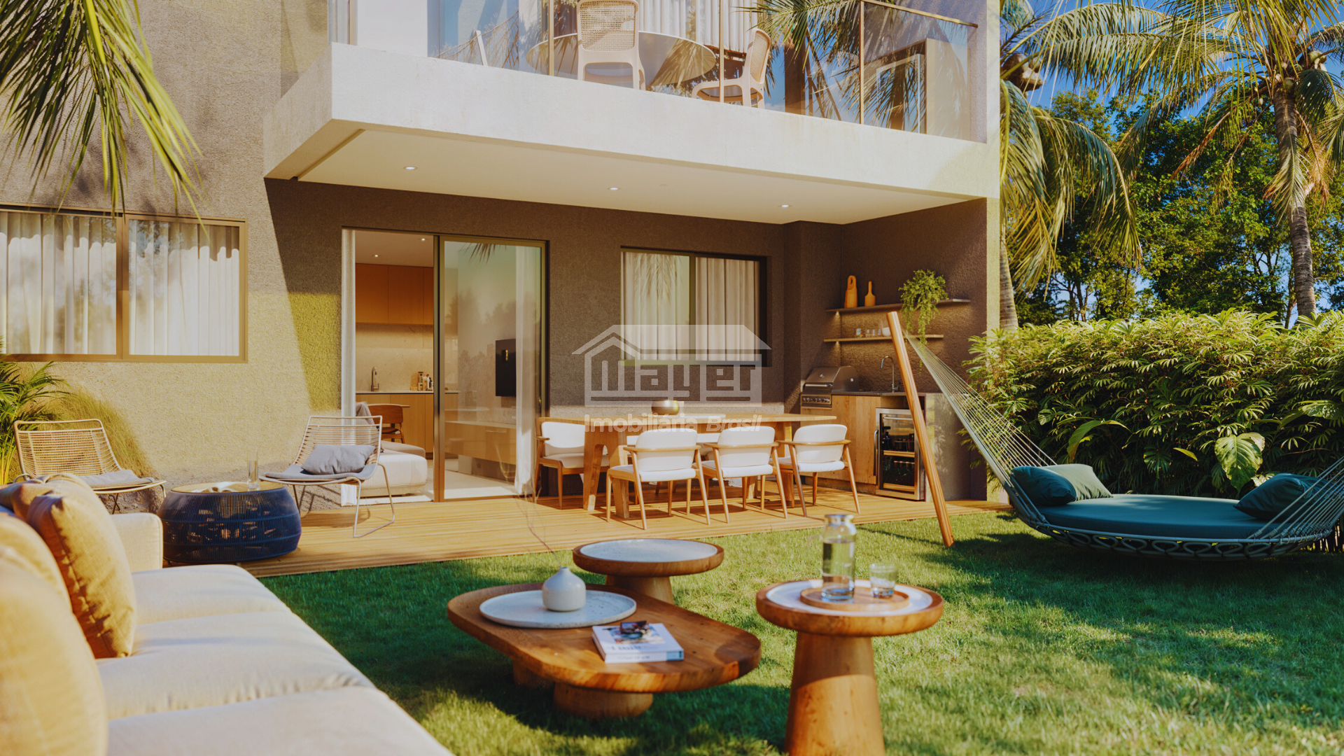 Habitá Home Resort - Apto Térreo Garden 4 quartos