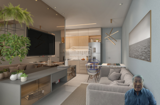 Carneiros Atlântico | Beira Mar | 2 quartos com suite | Duplex