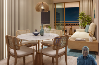 Carneiros Atlântico | Beira Mar | 2 quartos com suite | Duplex