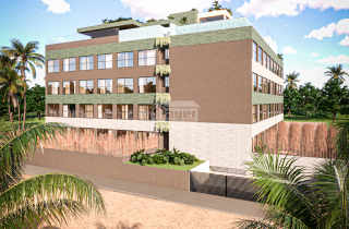 Carneiros Park Flats | Studios Terreo com piscina | 60 metros da Praia dos Carneiros