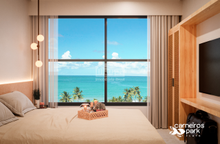 Carneiros Park Flats | Studios Terreo com piscina | 60 metros da Praia dos Carneiros