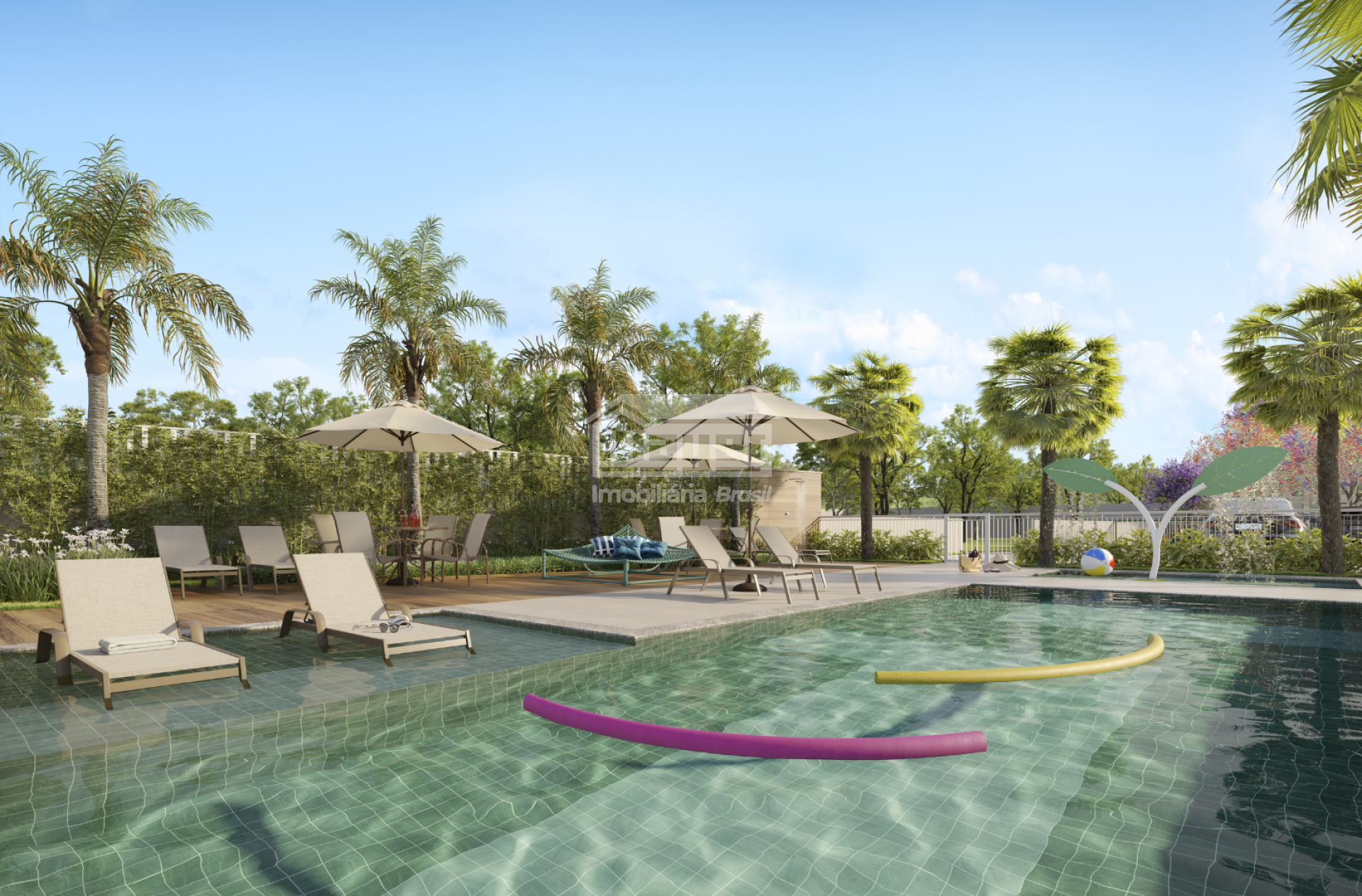 Wave Boa Viagem | Apto Térreo garden 2 quartos | 57,6 m² | Lazer completo