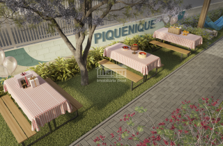 Wave Boa Viagem | Apto Térreo garden 2 quartos | 57,6 m² | Lazer completo