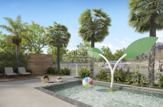 Wave Boa Viagem | Apto Térreo garden 2 quartos | 57,6 m² | Lazer completo