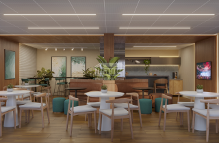 Wave Boa Viagem | Apto Tipo 2 quartos | 46.7 m² | Lazer completo