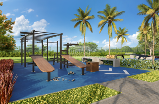 Conquista Paulista Residence | 2 quartos Terreo Garden | Lazer Completo