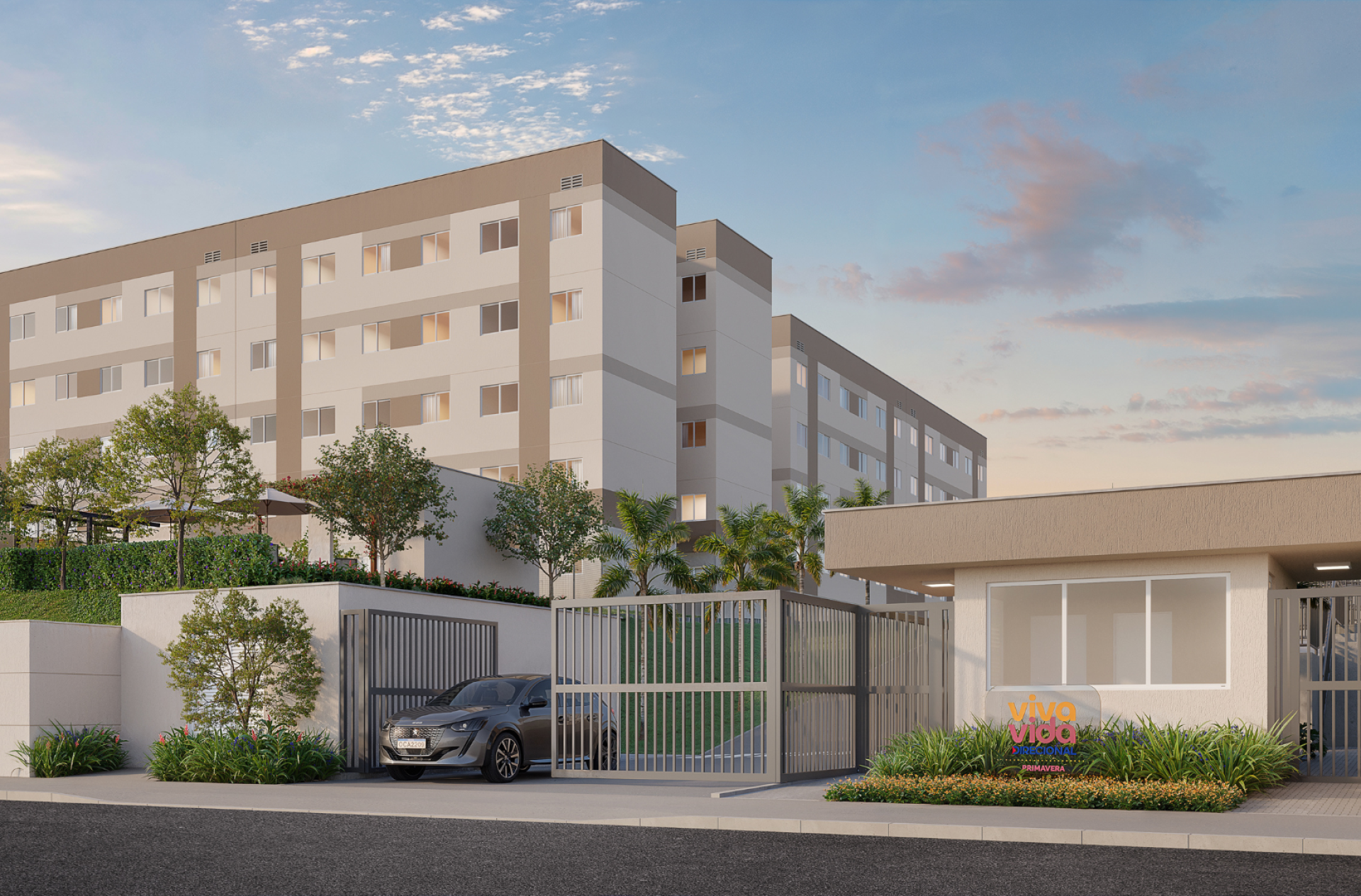 Viva Vida Primavera | Apartamento Terreo Garden 2 quartos | 48.62m² | Lazer completo