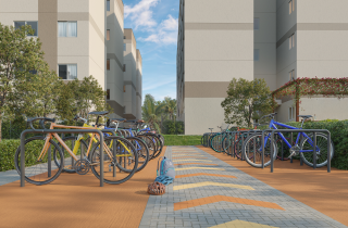 Viva Vida Primavera | Apartamento Terreo Garden 2 quartos | 48.62m² | Lazer completo