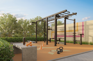 Viva Vida Primavera | Apartamento Terreo Garden 2 quartos | 48.62m² | Lazer completo