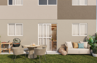 Viva Vida Primavera | Apartamento Terreo Garden 2 quartos | 48.62m² | Lazer completo