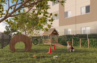 Viva Vida Primavera | Apartamento Terreo Garden 2 quartos | 48.62m² | Lazer completo