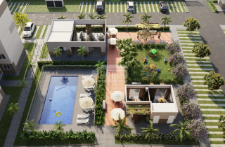 Viva Vida Brisas de Igarassu | Apartamento Terreo Garden | 48.62m² | Lazer Completo