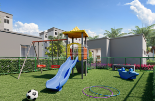 Viva Vida Jardim Botânico | Apartamento Térreo Garden | 48,62m² | Lazer Completo