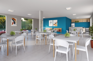 Viva Vida Jardim Botânico |Apartamento Tipo | 36,24m² | Lazer Completo