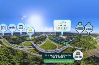 Varzea Prime Residence | Apartamento 2 quartosm sem suite | 43.29m² | Lazer completo | Perto do TIP