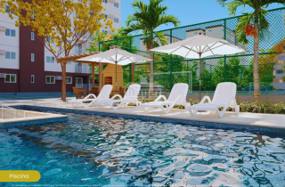 Varzea Prime Residence | Apartamento 2 quartosm sem suite | 43.29m² | Lazer completo | Perto do TIP