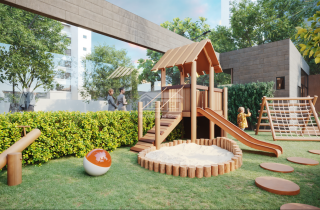 Vale Caxangá Golf Club Residencial | Apto Tipo 2 quartos 47,96m² sendo 1 Suíte | Lazer Completo |