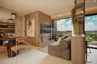 Vale Caxangá Golf Club Residencial | Apto Tipo 2 quartos 47,96m² sendo 1 Suíte | Lazer Completo |