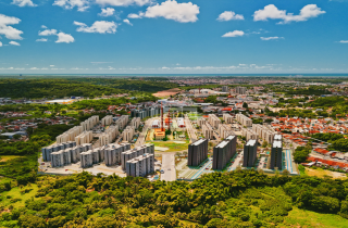 Aurora dos Pássaros | Centro de Paulista - Vila Aurora |Apartamento Térreo Garden com 56m²