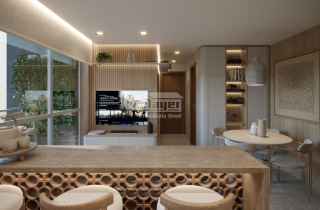 Aurora dos Pássaros | Centro de Paulista - Vila Aurora |Apartamento Térreo Garden com 56m²