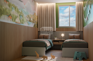 Aurora dos Pássaros | Centro de Paulista - Vila Aurora |Apartamento Térreo Garden com 56m²