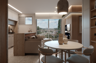 Aurora dos Pássaros | Centro de Paulista - Vila Aurora |Apartamento Térreo Garden com 56m²