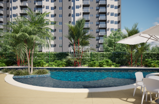 Torres de Olinda | Apartamento de 2 quartos | Jd Brasil - Olinda | 45m² | Lazer completo