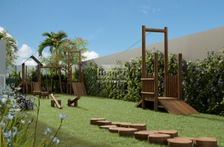 Patio Solare | Apto 2 quartos Térreo garden | 53m | Lazer completo