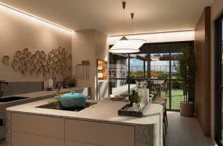 Patio Solare | Apto 2 quartos Térreo garden | 53m | Lazer completo