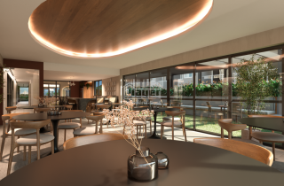 Patio Solare | Apto 2 quartos Térreo garden | 53m | Lazer completo